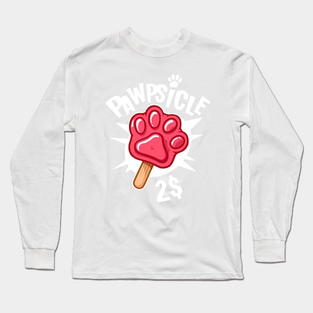 Pawpsicle Long Sleeve T-Shirt by wloem